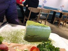 抹茶芝士慕斯蛋糕-必胜客(广渠路店)