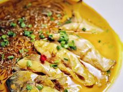 鲳鱼烧绿豆面-上海滩餐厅(BFC外滩金融中心店)