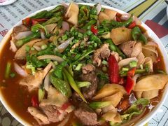 胡羊焖饼-许记驴肉黄面胡杨焖饼