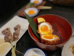 鸡肉碎溏心蛋-Fukumimi·美醉堂 居酒屋(金尚店)