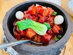 石锅红烧肉-山东宾馆·齐鲁苑餐厅