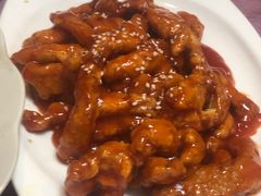 糖醋里脊-洪霞餐馆