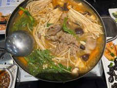 牛肉火锅-青松馆韩国料理(香港中路佳世客店)