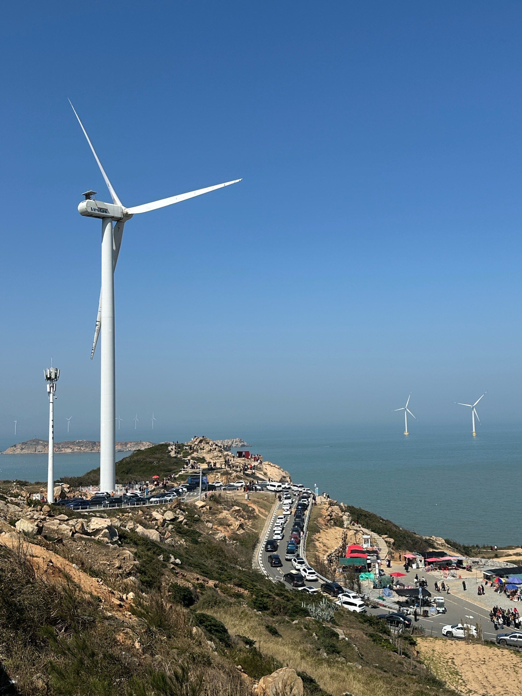 风车田|平潭海上风力发电