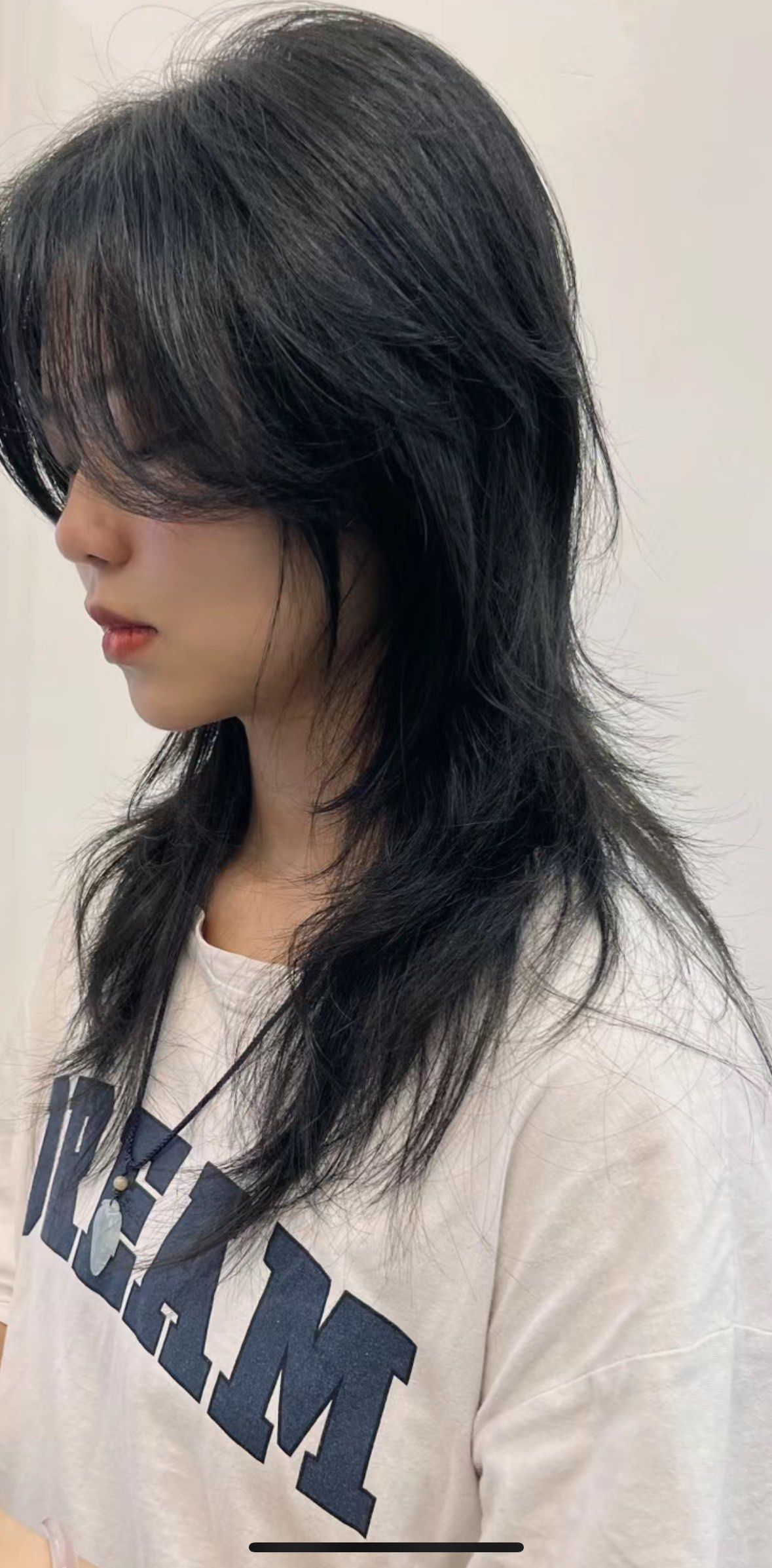 独特风格黑长发