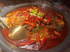 -探鱼·鲜青椒爽麻烤鱼(中山大信新都汇店)