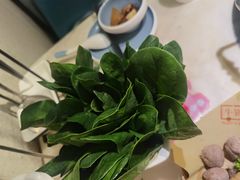 菠菜-左庭右院鲜牛肉火锅(汇智广场店)