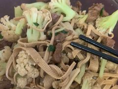 花菜炒豆皮-华南理工大学-学2食堂