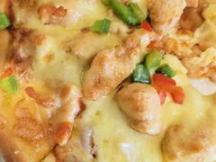 鸡肉批萨-上海野生动物园老虎餐厅