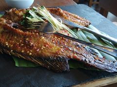 傣味香茅草烤罗非鱼-云海肴·汽锅鸡·云南代表菜(天山百盛优客店)