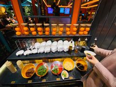 自助调料区-尚品小土屋涮毛肚(李沧万达店)