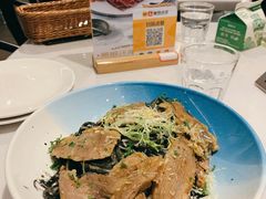 烤牛舌墨鱼汁扁面-打趸BTC·Breaktime cafe(北京路店)