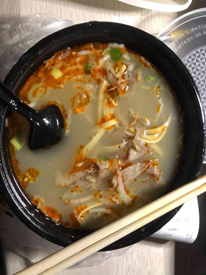 淮南牛肉汤·特色锅贴(江头店)-"刷着外卖单,刷到这家,点外卖的话不算