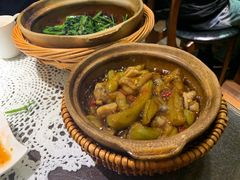 咸鱼鸡粒茄子煲-熠盛粤味(永康路店)