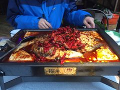 重庆豆花烤鱼-探鱼·鲜青椒爽麻烤鱼(广州南沙万达广场店)