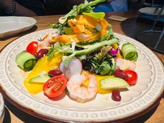 芒果鲜虾牛油果沙拉-五感食喜(南城店)