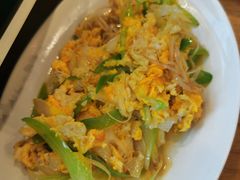 大葱炒鸡蛋-四姑娘山阿巴郎·藏式花园餐厅