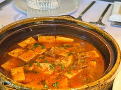 虾蛄干贝麻婆豆腐-月芽·自由餐厅·西溪湿地餐厅