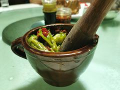 擂辣椒拌皮蛋-京城百饺园•东北菜馆(红谷滩店)