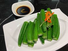 白灼养生秋葵-龙凤点心饼家·39年老字号(松岗店)