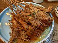 蛋黄焗基围虾-豆蔻电影主题餐厅(四牌楼店)