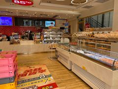 面包甜点陈列柜-85度C(广州石牌桥店)