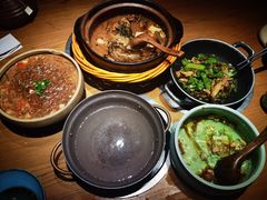 黑猪灼泉水时蔬-吃饭皇帝大土家民族菜(正大广场店)