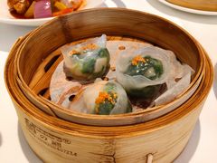 鲜虾菠菜饺-正佳广场万豪酒店-粤菜餐厅·点心·海鲜·聚餐