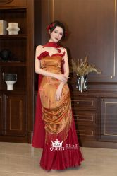 点击看大图 -艾拉·女王婚纱礼服馆
