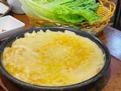 芝士玉米-红辣椒八爪鱼特色韩国料理