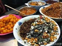 -清真马乐贝腊牛肉蛋黄菜夹馍(马蓉洒金桥店)