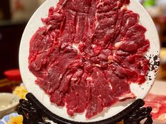 现切黄牛肉-大龙燚·旷野鲜火锅(广州首店)