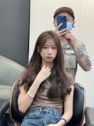 -藤野造型专业烫染接发