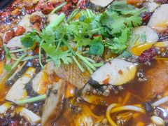 满江红水煮素鱼-五台山正觉全素斋
