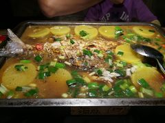 -探鱼·鲜青椒爽麻烤鱼(中天广场店)