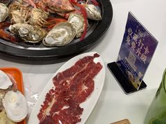 -争先鲜·蒸汽海鲜自助·鲜切牛肉
