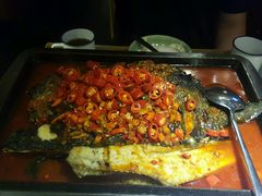 -探鱼·鲜青椒爽麻烤鱼(三水广场店)