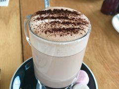 hot chocolate-Strawberry Fare