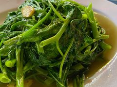 炒空心菜-明记烧鱼美味店