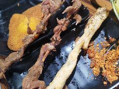 -老红桥炸灌肠牛肚锅烧烤(定福庄店)