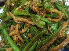 肉丝炒豆角丝-九河居(荔湾路店)