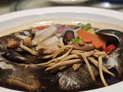 清蒸鸦片鱼头-大海山·十八年海鲜闽菜(金港店)