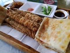 烙饼卷带鱼-闻道食府烙饼卷带鱼(原车耳营店原大觉寺店)