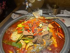 -探鱼·鲜青椒爽麻烤鱼(西南商都店)