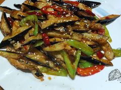 口水茄子-老曹饺子馆(龙门大道店)