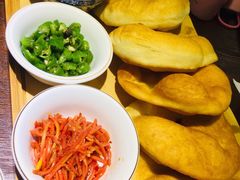 油饼卷菜-蓝田印象