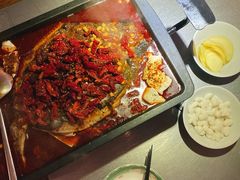 -探鱼·鲜青椒爽麻烤鱼(广州花都来又来店)