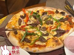 黑椒牛肉披萨-食间牛排(湖西路店)