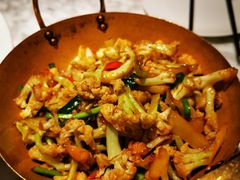 干锅有机花菜-蔴将·川菜(黄龙万科店)