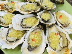 炭烧蒜蓉生蚝-贞姨美食·老字号海鲜大排档